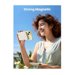 UGreen Magnetic Wireless Power Bank 5000mAh - White - White