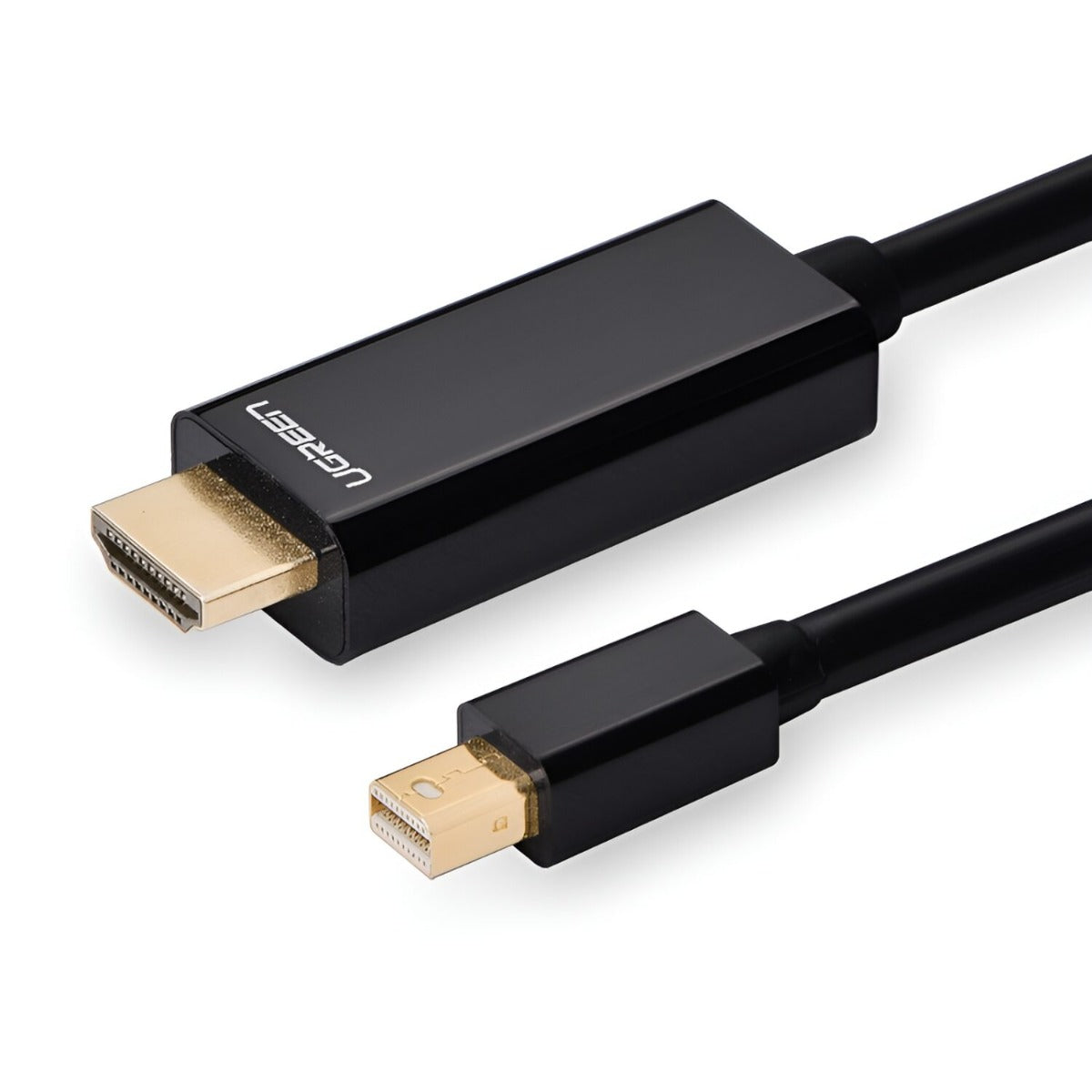 UGREEN Mini DisplayPort Male to 4K@30Hz HDMI Cable 1.5m - Black - Black