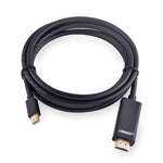 UGREEN Mini DisplayPort Male to 4K@30Hz HDMI Cable 1.5m - Black - Black