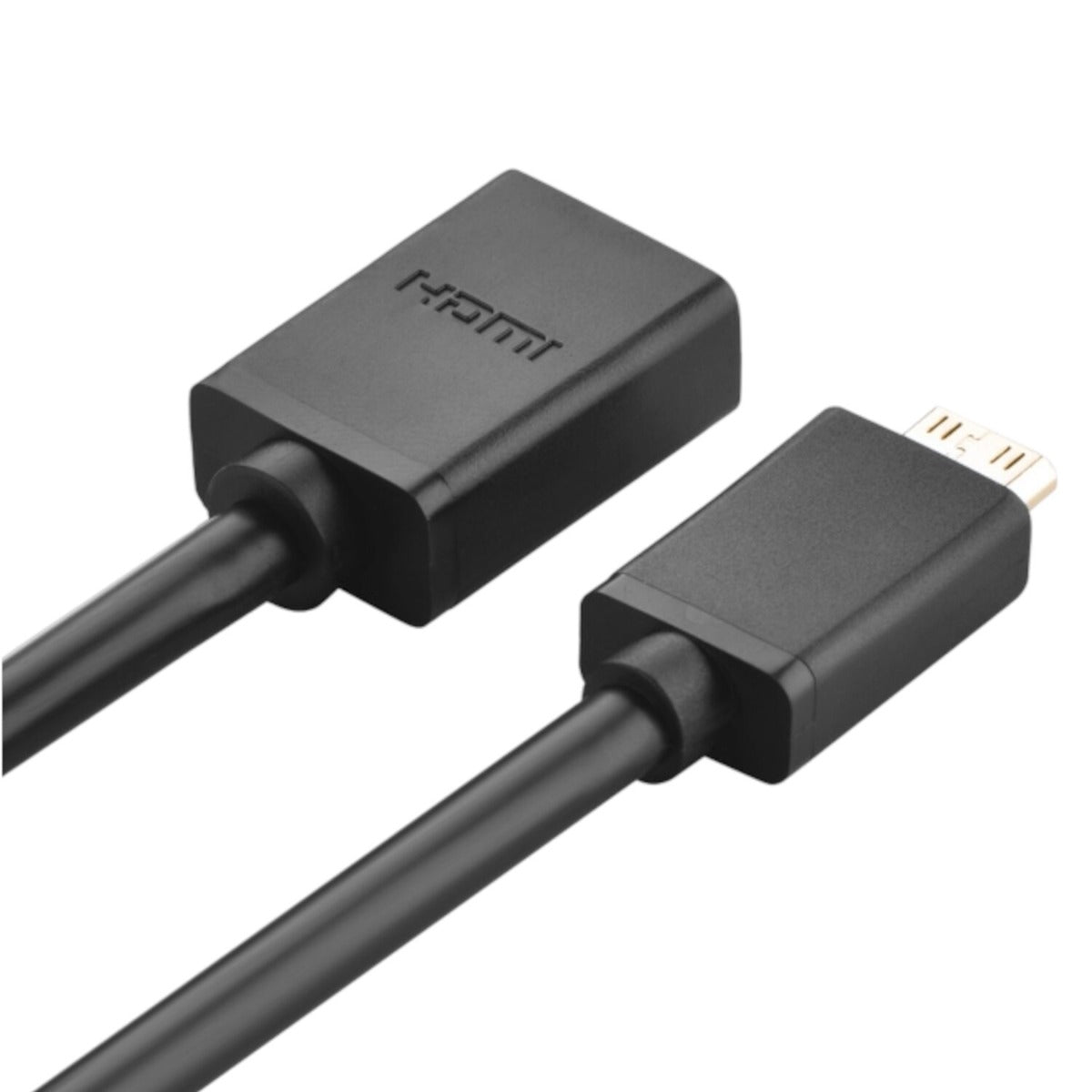 UGREEN Mini HDMI Adapter (M to F) - 4K@60Hz - Black