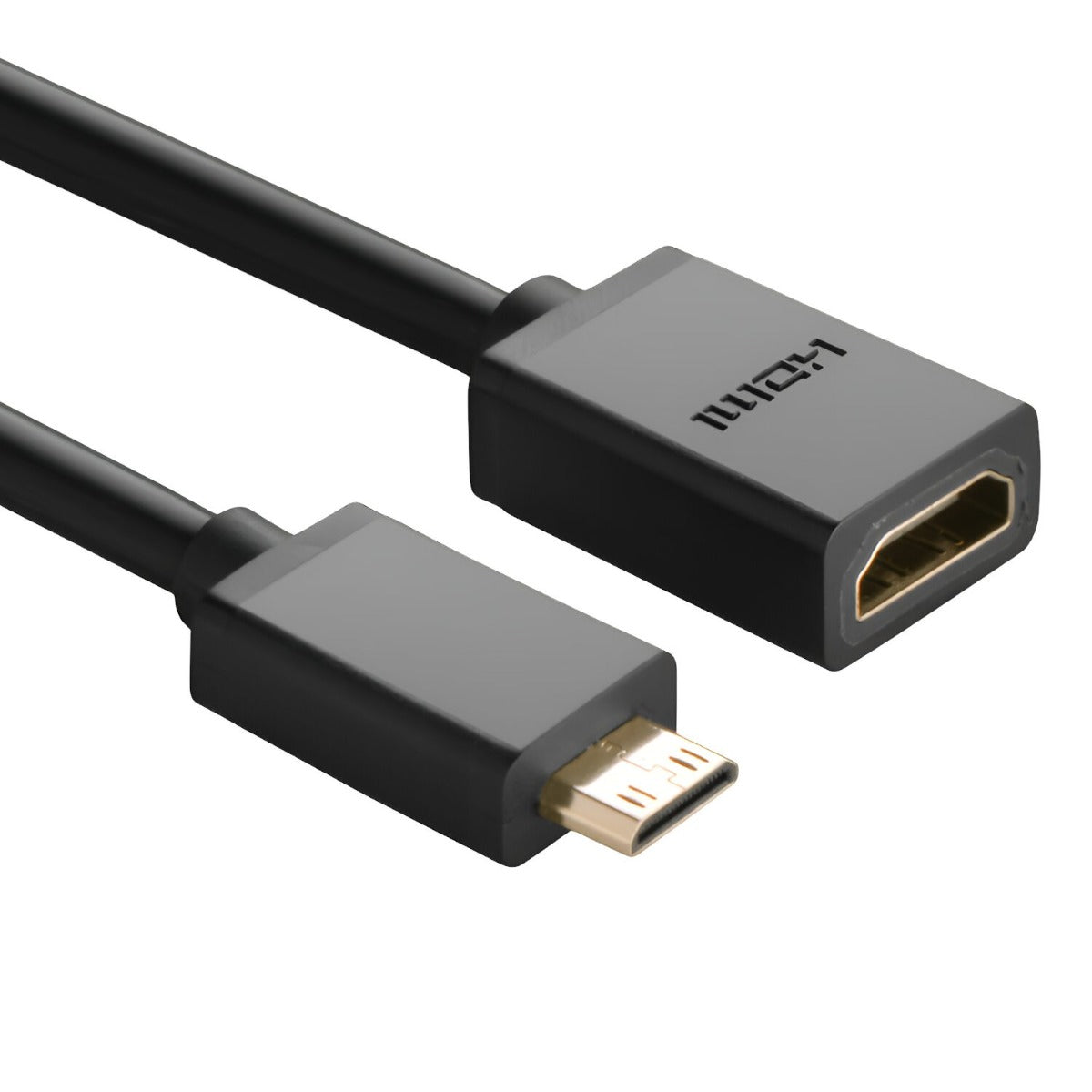 UGREEN Mini HDMI Adapter (M to F) - 4K@60Hz - Black
