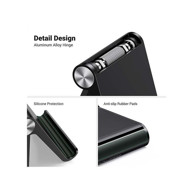 UGreen Multi-Angle Phone Stand - Black - Black