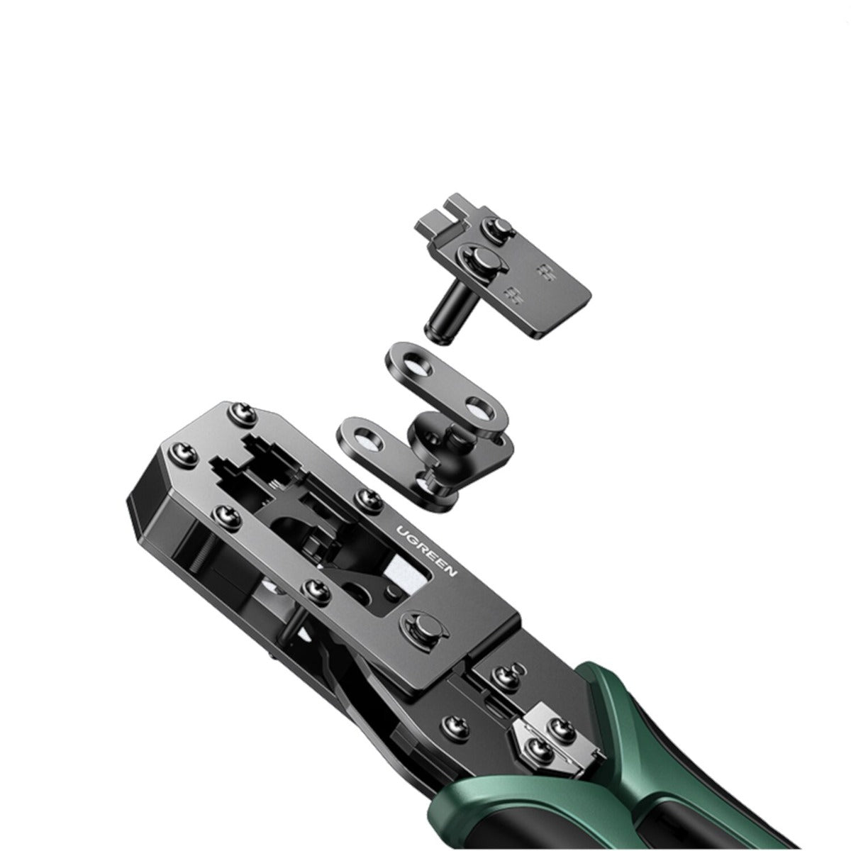 UGREEN Multi-Functional LAN (RJ11/RJ45) Cable Crimping Tool - Black