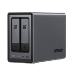 UGREEN NASync DXP2800 2 Bay NAS Storage System - Grey