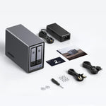 UGREEN NASync DXP2800 2 Bay NAS Storage System - Grey
