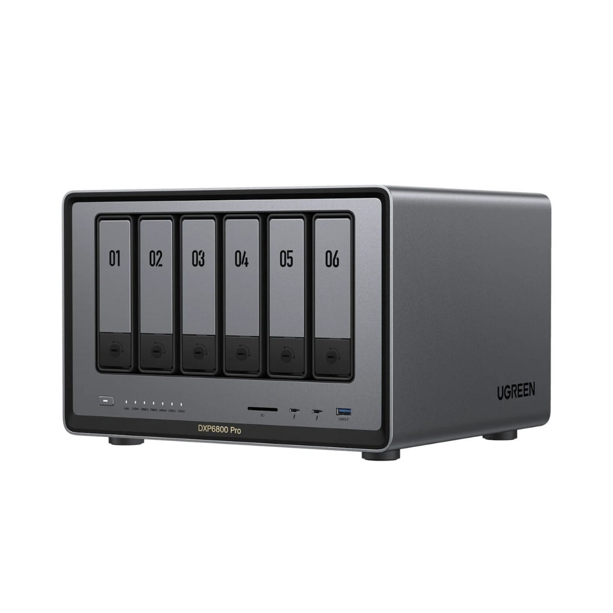 UGREEN NASync DXP6800 Pro 6-Bay NAS Storage System - Grey