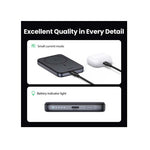 UGreen Nexode Magnetic Wireless Power Bank 10000mAh - Grey - Grey