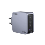 UGreen Nexode Pro 4 Port PD/USB Wall Charger - Grey - Grey