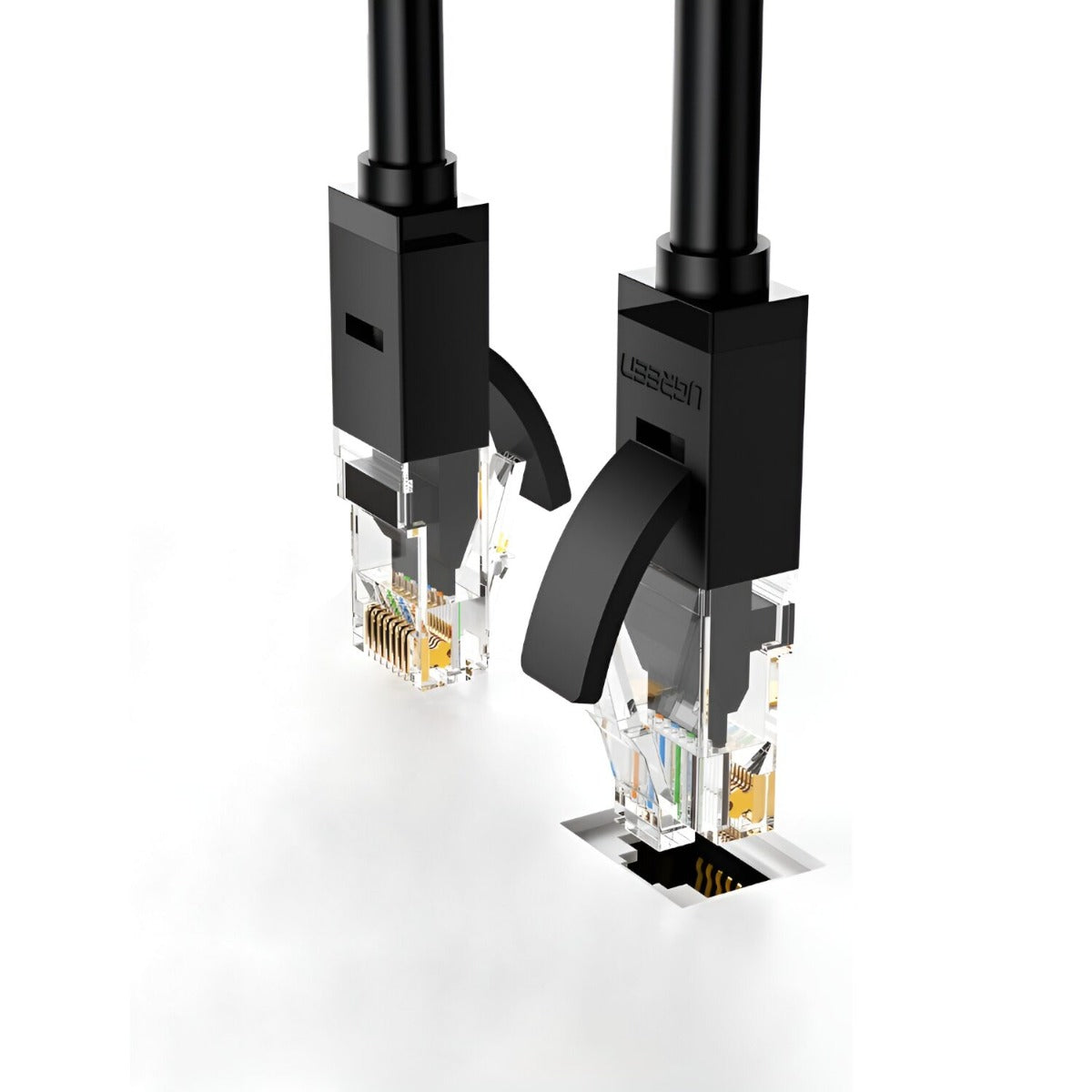 UGREEN NW102 Cat6 UTP Ethernet Cable 0.5m - Black - Black
