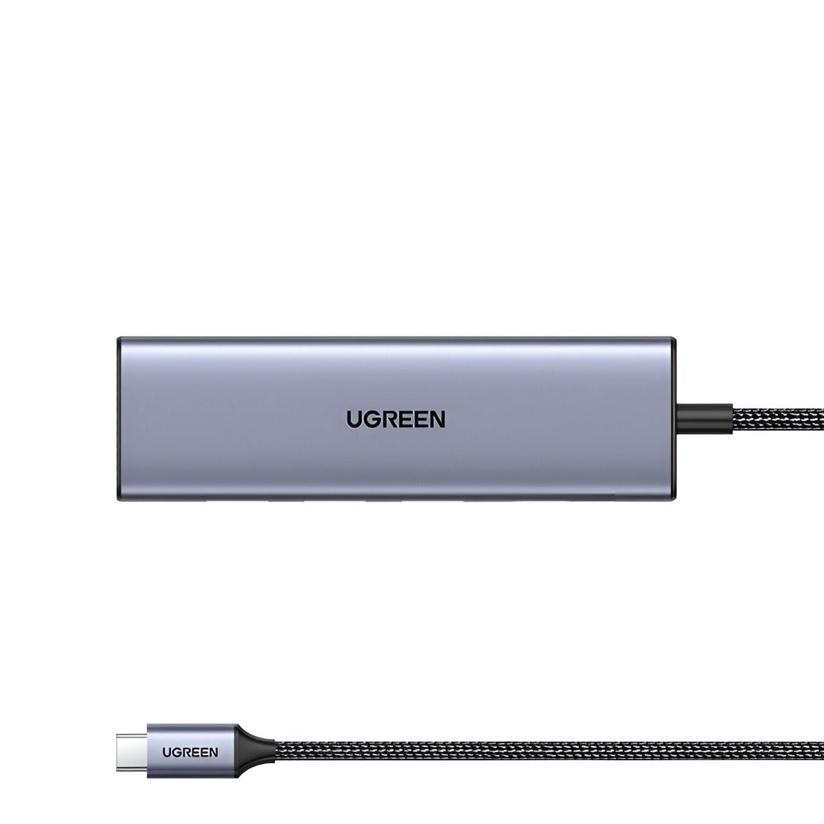 UGREEN Revodok 5-in-1 Type C Hub | 4K HDMI | Type-C | USB3.0 - Silver - Silver