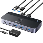 UGREEN Sharing Switch Box 2-in-4 Out - Black