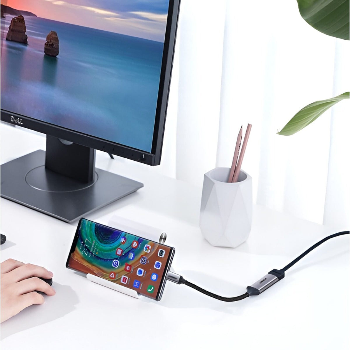 UGREEN Type C To 4K HDMI Adapter - Silver - Silver