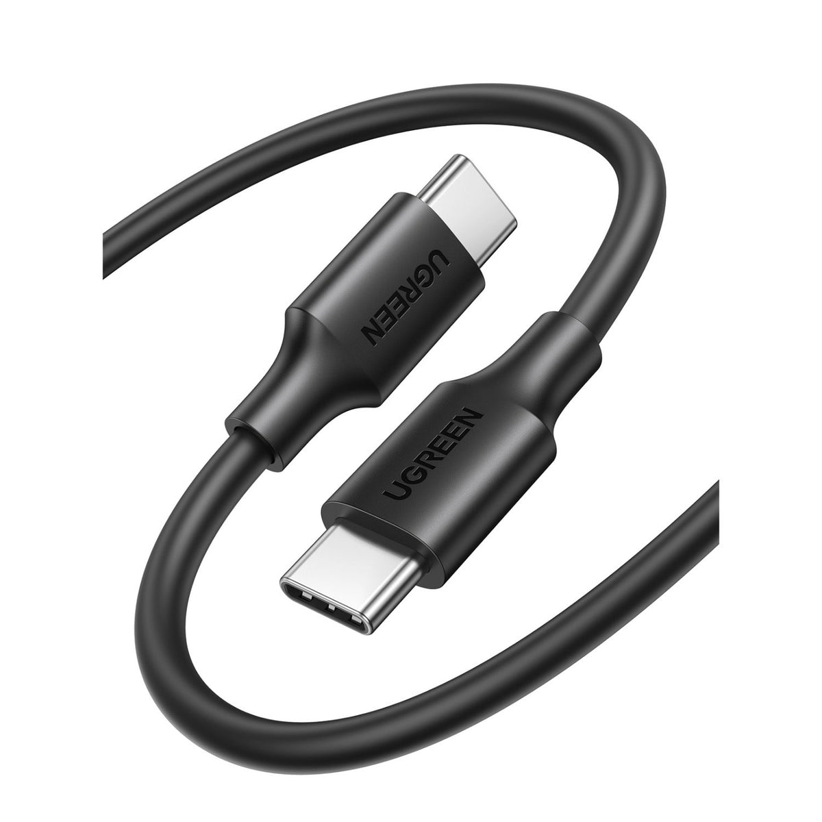 UGREEN Type-C To Type-C Cable - 1 Meter (OPP BAG) - Black