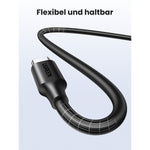 UGREEN Type-C To Type-C Cable - 1 Meter (OPP BAG) - Black