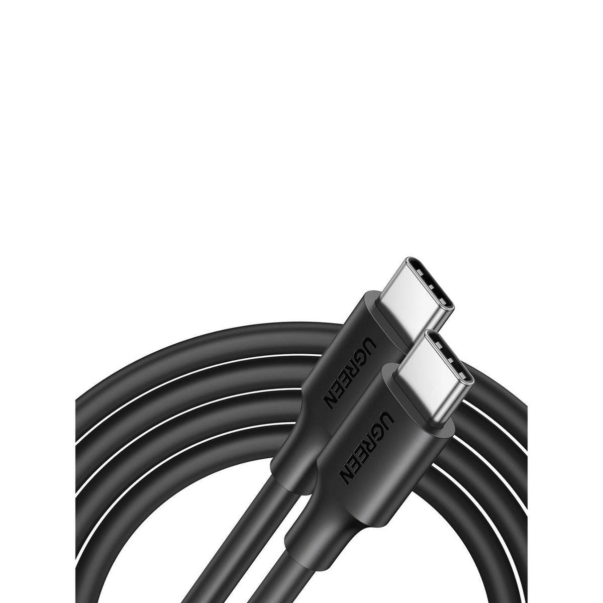 UGREEN Type-C To Type-C Cable - 1 Meter (OPP BAG) - Black