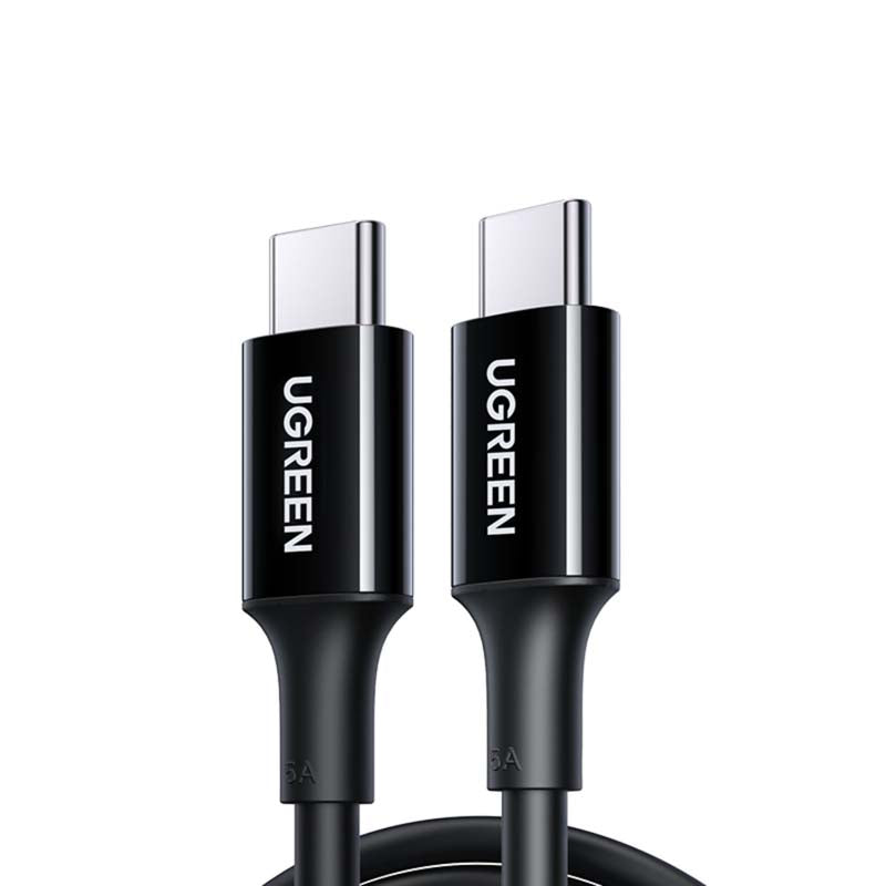 UGREEN Type C To Type C Cable 2M 100W - Black - Black