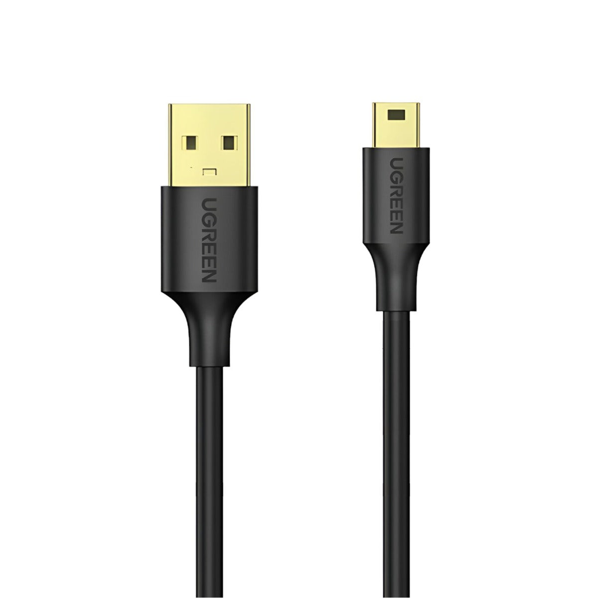 UGREEN US132 USB to Mini USB 2.0 450Mbps SuperSpeed Cable - 1m - Black