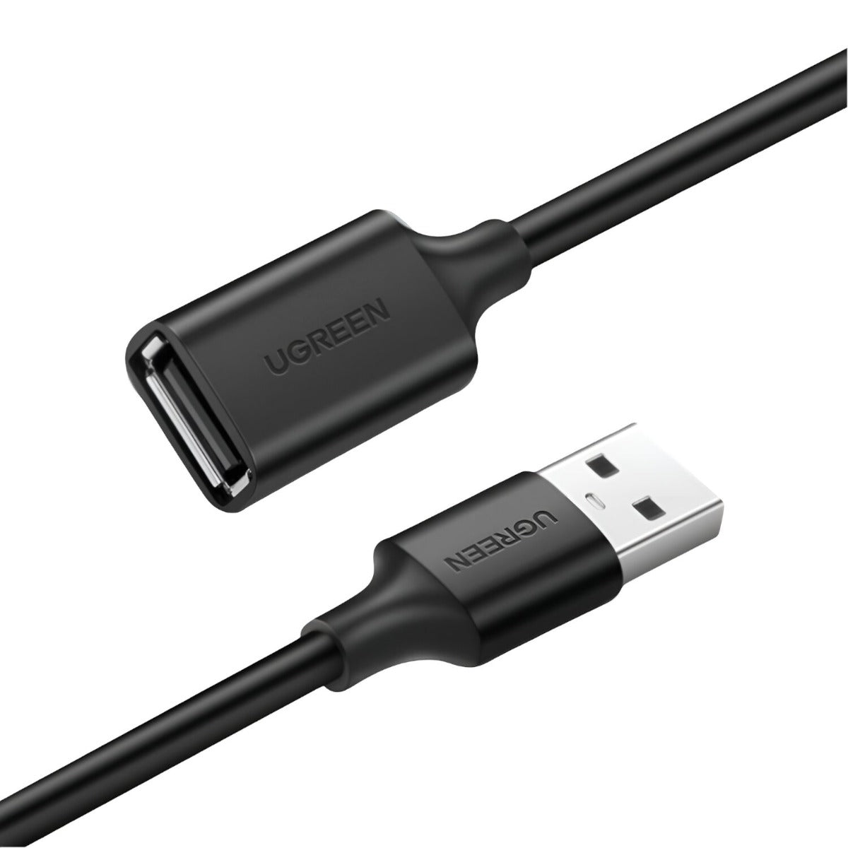 UGREEN USB 2.0 Extension Cable Male To Female - 1.5M - Black