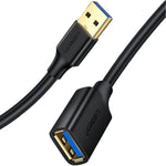 UGREEN USB 3.0 Extension Cable Male To Female 2M - Black