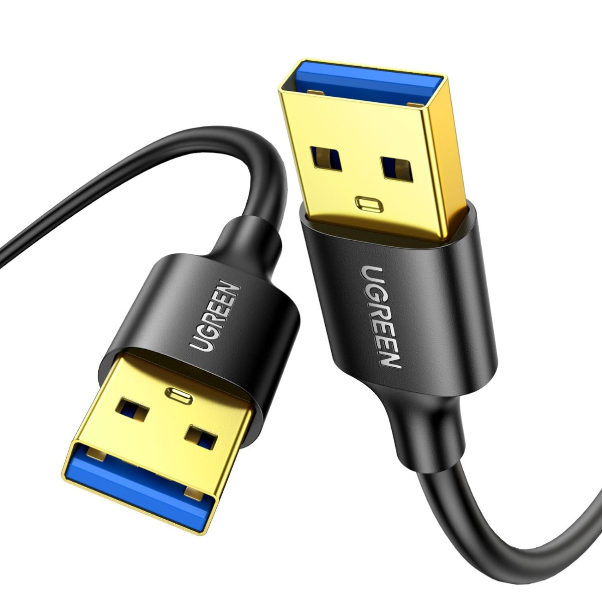 UGREEN USB 3.0 Male To Male Cable - 1M - Black
