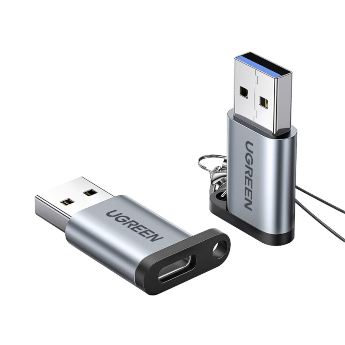 UGREEN USB 3.0 Male To Type C 3.1 Female Adapter - Silver