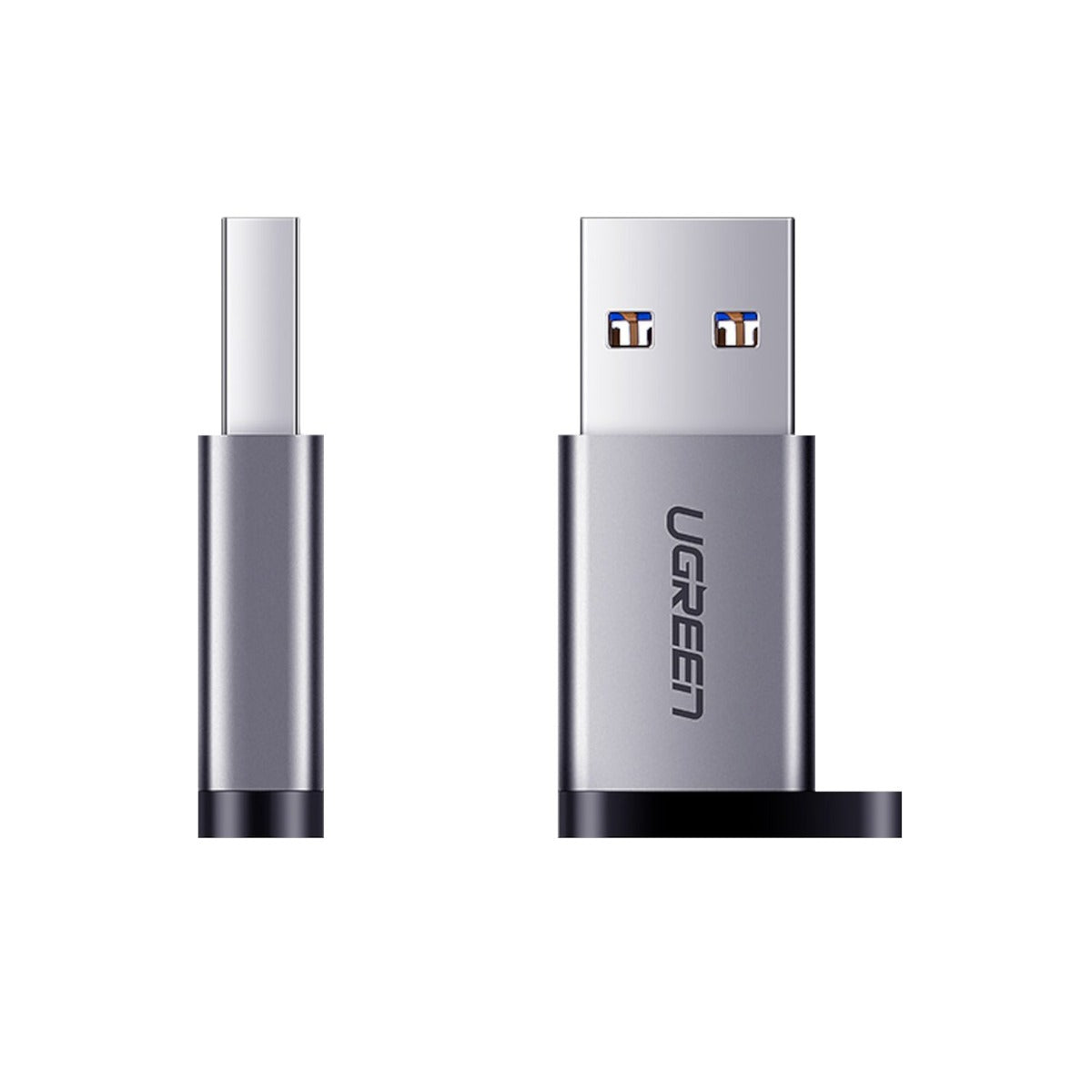 UGREEN USB 3.0 Male To Type C 3.1 Female Adapter - Silver