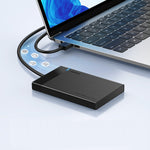 UGREEN USB 3.0 To 2.5’’ Sata Hard Drive Enclosure (Non-Detachable Cable) - Black