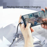 UGREEN USB Type-C Dual Audio and Charging Adapter (15W PD 2-in-1 Splitter) - Grey