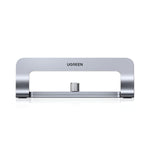 UGREEN Vertical Aluminium Laptop Stand With Extensible Slot - Silver