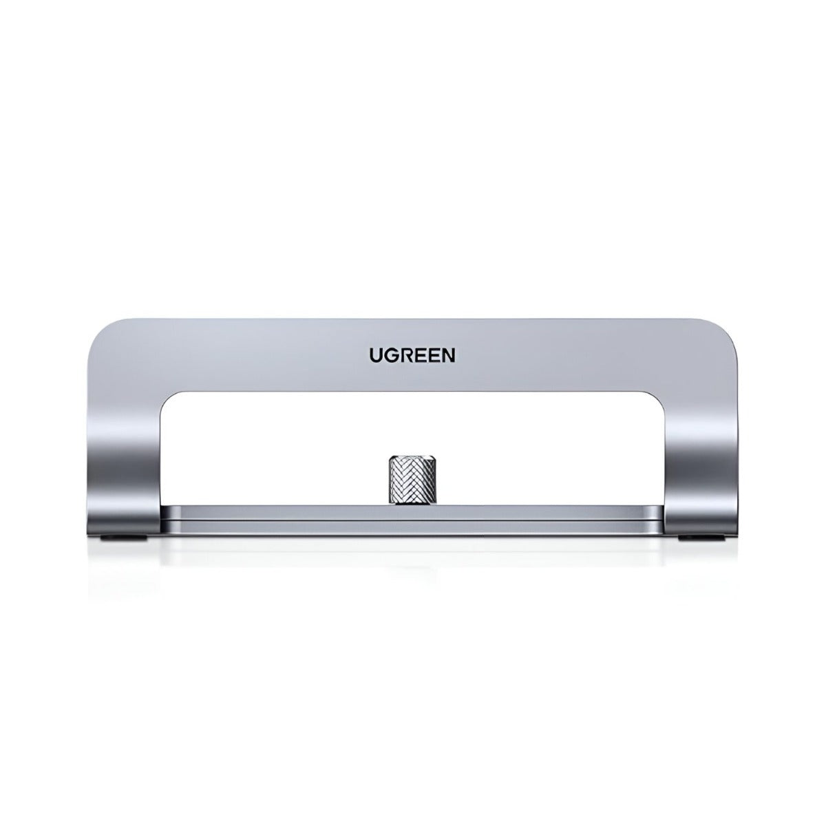 UGREEN Vertical Aluminium Laptop Stand With Extensible Slot - Silver