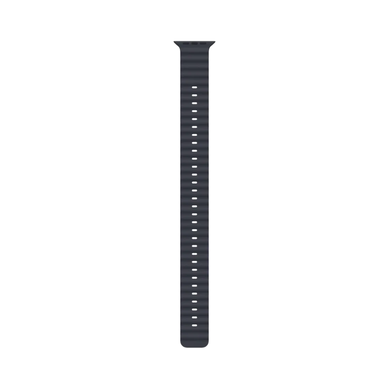 UNBOXED Apple 49mm Navy Ocean Band Extension - Black Titanium Finish