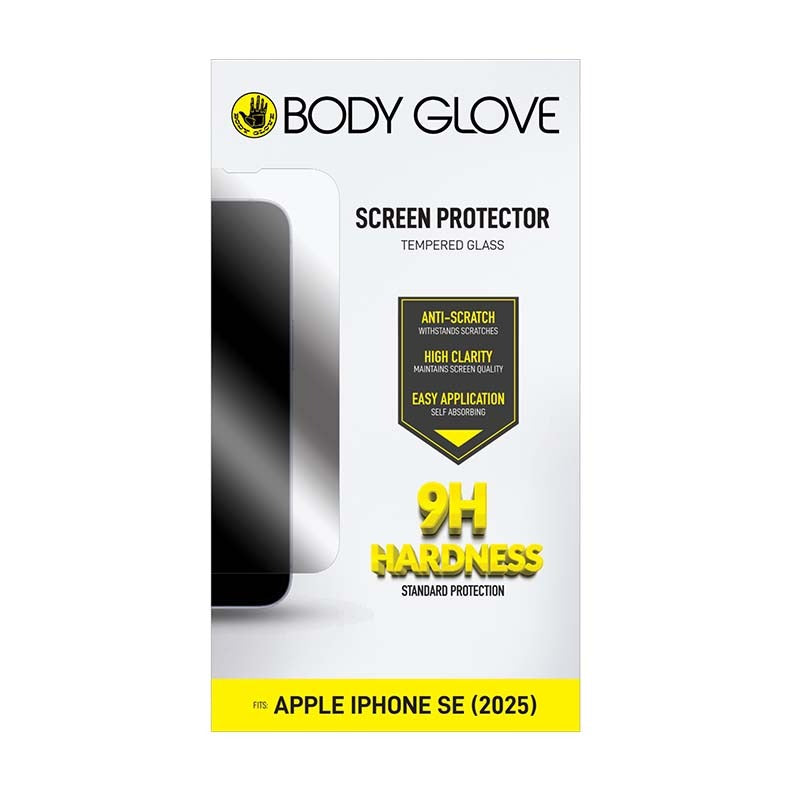 UNBOXED Body Glove Apple iPhone 16e Tempered Glass Screen Protector - Clear