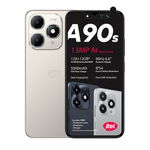 Unboxed Itel A90s 4G Dual Sim 128GB - Titanium - Gray