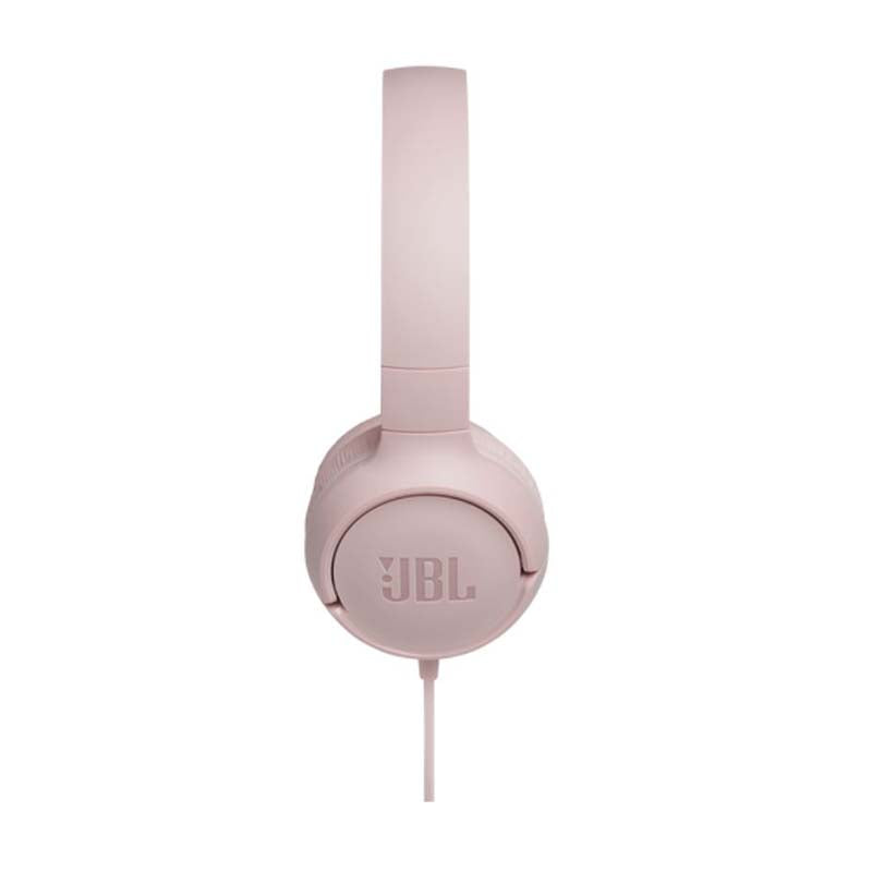 Unboxed JBL Tune 500 Wired On Ear Headphones With Mic - Pink - Pink