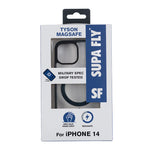 UNBOXED Supa Fly Apple iPhone 14 Tyson MagSafe Case - Black - Black