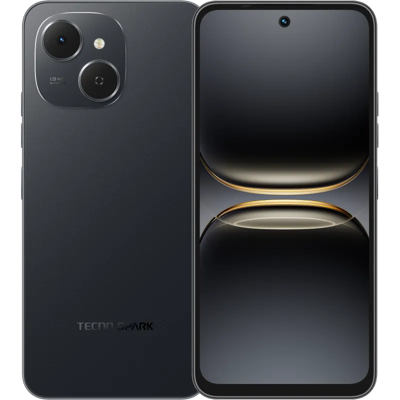 UNBOXED Tecno Spark 40C 4G 128GB Black - Black