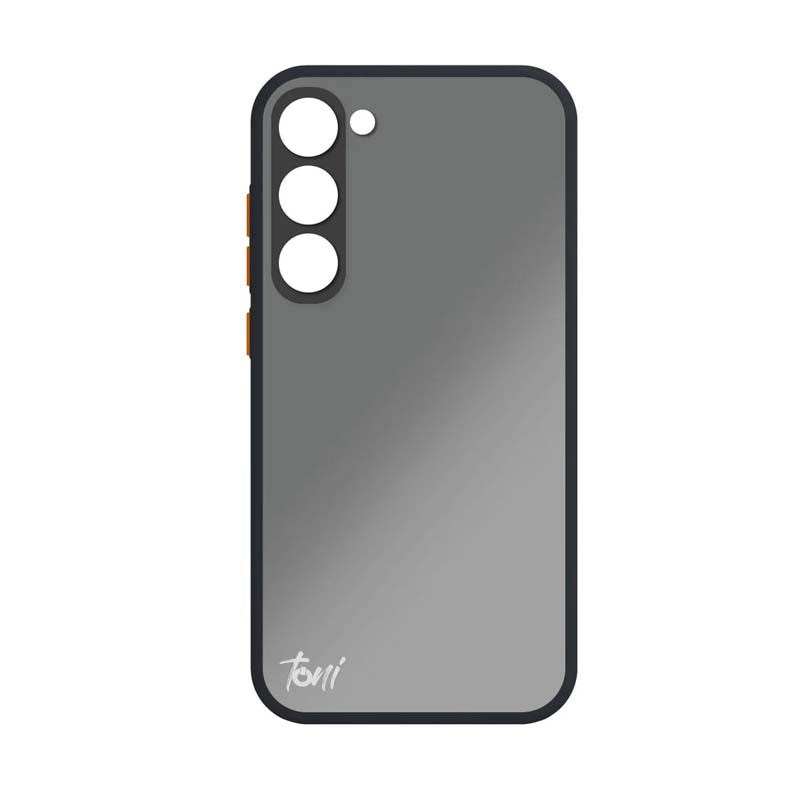 UNBOXED Toni Hybrid Merge Case Samsung Galaxy S23 - Smokey Black - Black