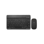 Universal 10″ Rechargeable Wireless Keyboard & Mouse Combo - Black
