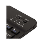 Universal 10″ Rechargeable Wireless Keyboard & Mouse Combo - Black
