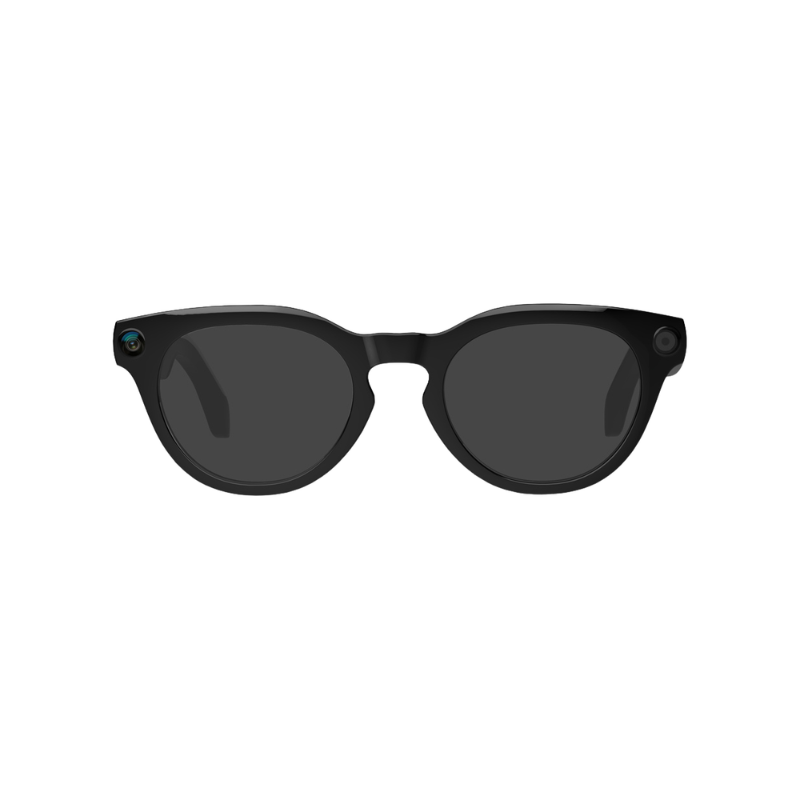 COLMI V03 Smart Audio Glasses Wireless  Sunglasses with AI Voice Assistant for iPhone & Android - Round-framed sunglasses
