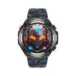 COLMi V75 GPS Smart Watch 1.45 inch Display - Black Blue Camouflage