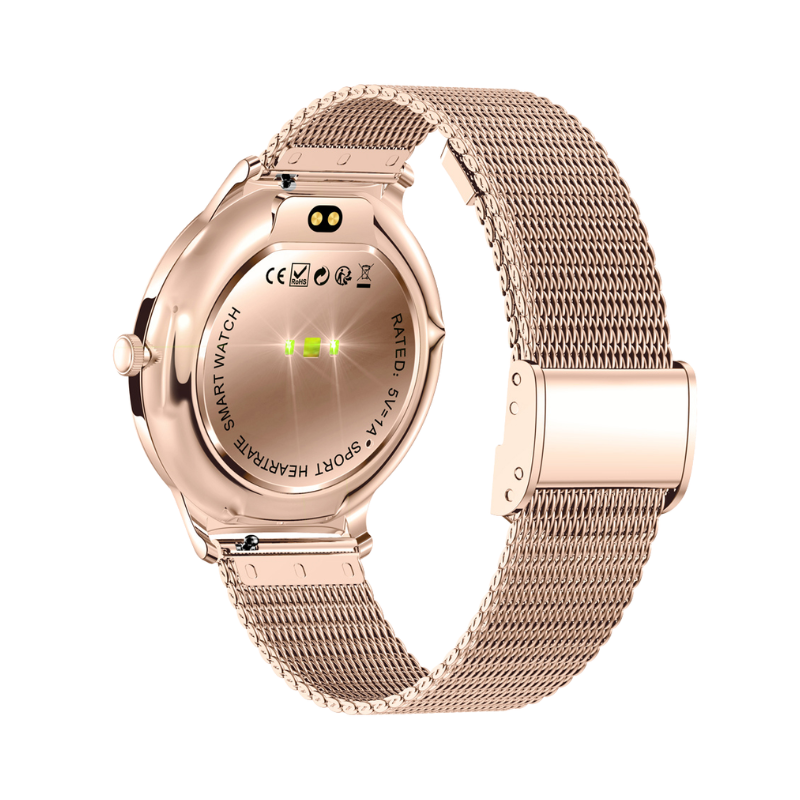 COLMi V89 Smart Watch 1.43 inch AMOLED Display Mesh - Gold