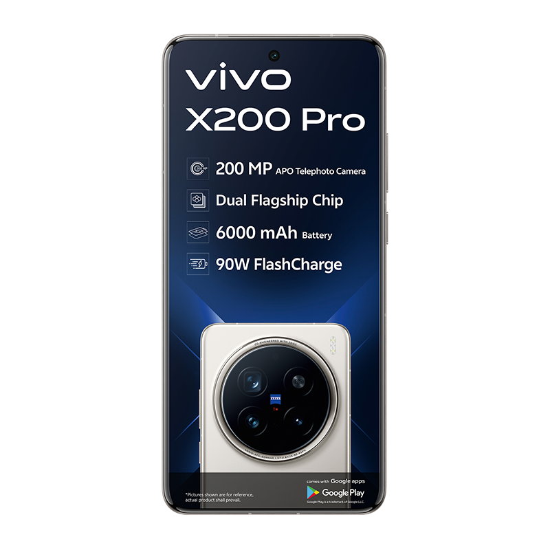 Vivo X200 Pro 5G Dual Sim 512GB - Titanium Grey - Grey