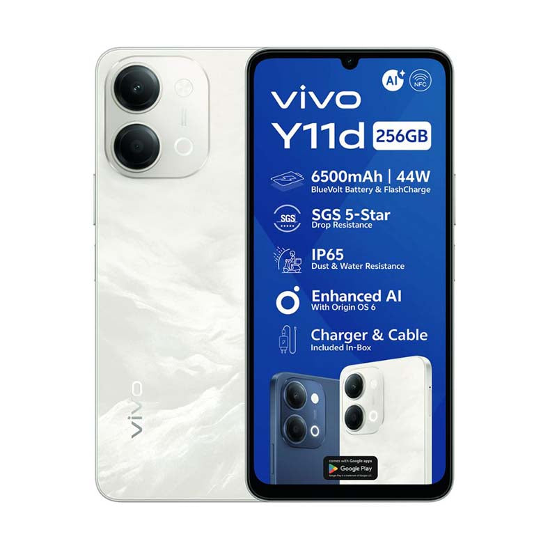 Vivo Y11d Platinum 4/256GB 4G - Platinum