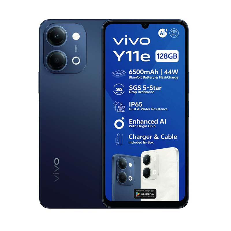 Vivo Y11e Black 4/128GB 4G - Black