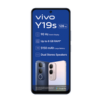Vivo Y19s 4G Dual Sim 128GB - Black - Black