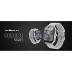 Volkano Active Tech Serene Series Watch with Heart Rate Monitor - Silver - Silver - Wearables
