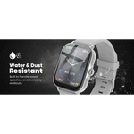Volkano Active Tech Serene Series Watch with Heart Rate Monitor - Silver - Silver - Wearables
