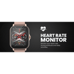 Volkano Active Tech Serene Series Watch with Heart Rate Monitor - Gold - Gold - Wearables