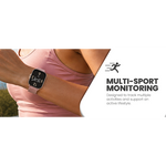 Volkano Active Tech Serene Series Watch with Heart Rate Monitor - Gold - Gold - Wearables